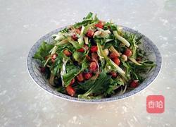 凉拌陈醋苦菊花生米的做法图解14