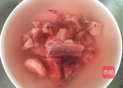 菜心排骨汤的做法图解1