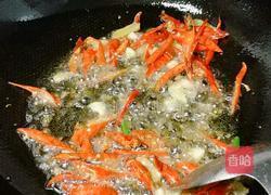 腊肉炒花菜的做法图解5