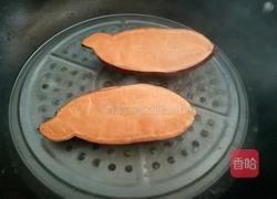 芝士培根焗红薯的做法图解2