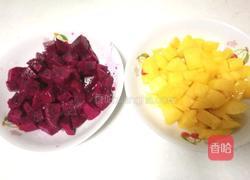 四拼水果生日蛋糕的做法图解5