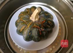 红豆糯米南瓜盅的做法图解5