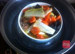 腊肠蔬菜煲的做法图解8