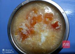 番茄鸡蛋粥的做法图解3