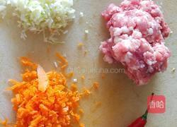 蒜蓉苦瓜塞肉的做法图解2