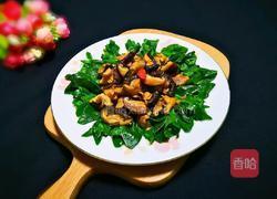 香菇菜心的做法图解16