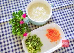 宝宝菜粥的做法图解1