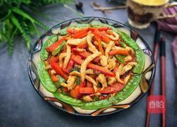 彩豆菜椒鸡肉丝的做法图解13