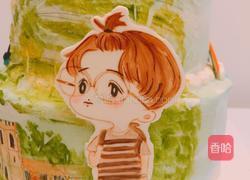 奶油霜转印的做法图解5