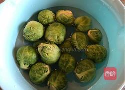 宝贝孢子甘蓝的做法图解1