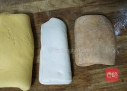 豆沙南瓜花卷的做法图解5