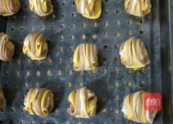 豆沙南瓜花卷的做法图解8