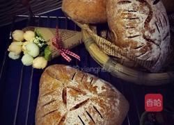 绿豆麻薯奶酪黑麦包的做法图解14