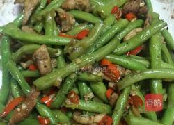 瘦肉炒豆角的做法图解10