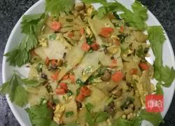 鸡蛋炒饼的做法图解11