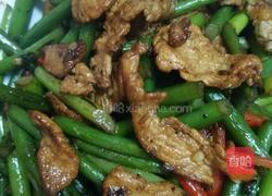 瘦肉炒蒜苔的做法图解6