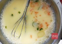 虾皮胡萝卜鸡蛋糕的做法图解4