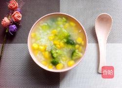 玉米蔬菜粥的做法图解6