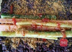 黑米寿司的做法图解8