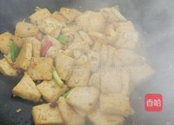 葱段烧豆腐的做法图解5