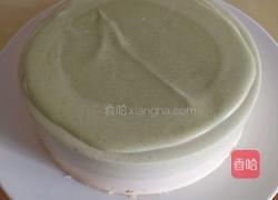 抹茶渐变慕斯的做法图解13
