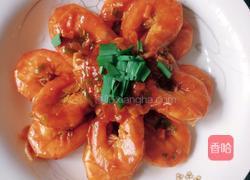 茄汁焖大虾的做法图解6