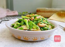 炸豆腐炒青蒜苗的做法图解10