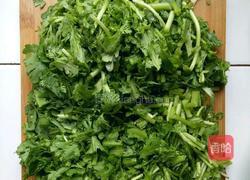 茼蒿清炒蛤蜊肉的做法图解3