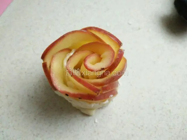 然后同一头卷起