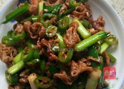 青椒大肠的做法图解3