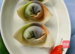 彩色馄炖的做法图解13