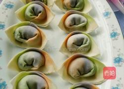 彩色馄炖的做法图解15