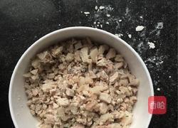 荠菜蒸饺的做法图解2