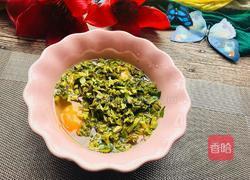 香椿芽煎鸡蛋的做法图解5