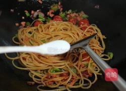 香菇酱意面的做法图解7