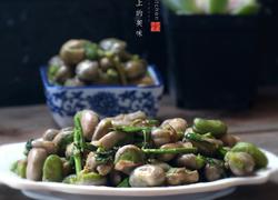 椿芽煎嫩胡豆
