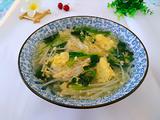金针菇鸡蛋菠菜汤
