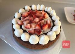 草莓可可裸蛋糕的做法图解16