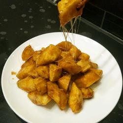 鲁菜大师蒋家常菜拨丝地瓜的做法[图]