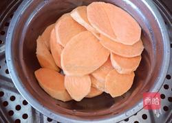 红薯香蕉饼的做法图解1