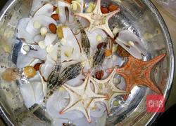 海麻雀海星海底椰炖瘦肉的做法图解2