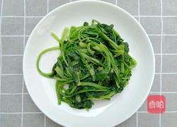 菠菜发糕的做法图解1
