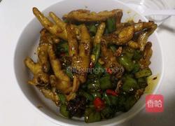 青椒烧鸡爪的做法图解6