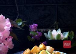 蒜苔炒馒头丁的做法图解8