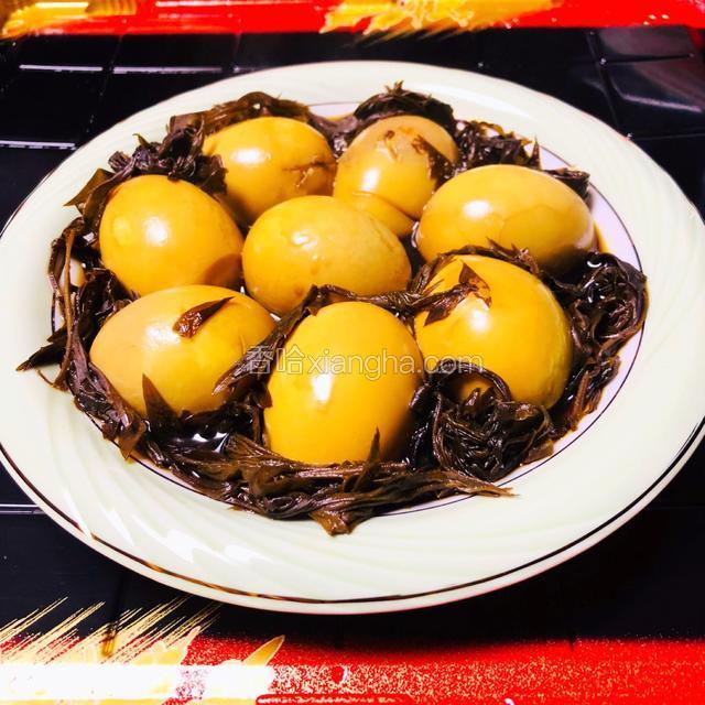 艾叶煮鸡蛋