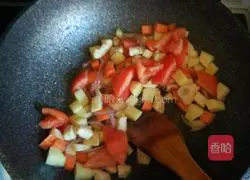 Tomato Chicken Baked Rice Recipe Illustration 5