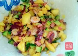 醇香菠萝饭的做法图解7