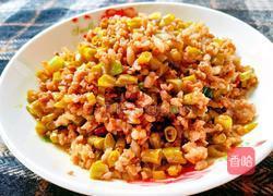 酸豆角肉沫油泼干拌面的做法图解7