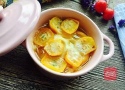 冰糖金桔蒸蛋的做法图解8