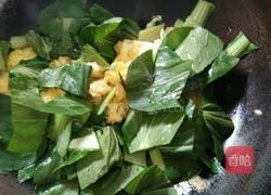 青菜鸡蛋面的做法图解4